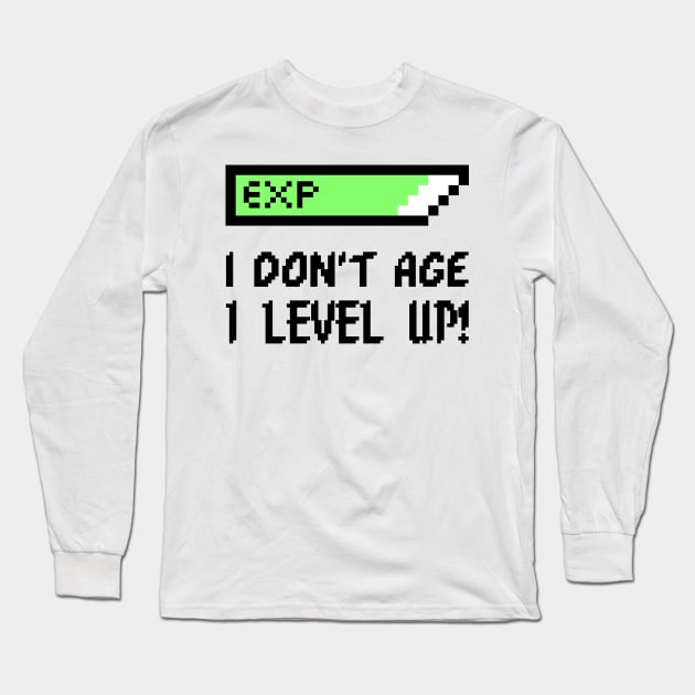 i level up Long Sleeve T-Shirt by amillustrated